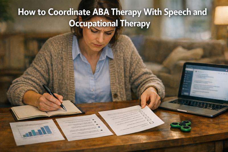 How to Coordinate ABA Therapy With Speech and Occupational Therapy
