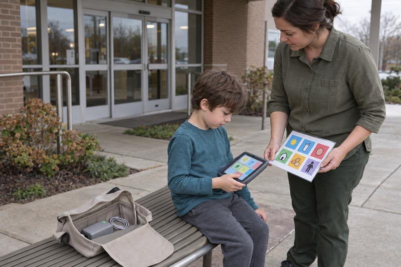 AAC and ABA in Community Settings: Keeping Communication Supports Accessible During Outings
